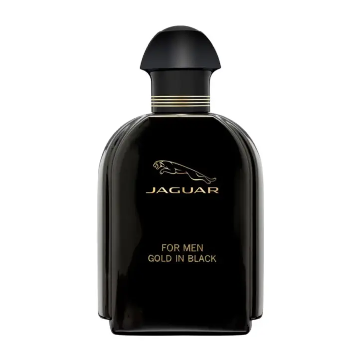 Jaguar For Men Gold in Black