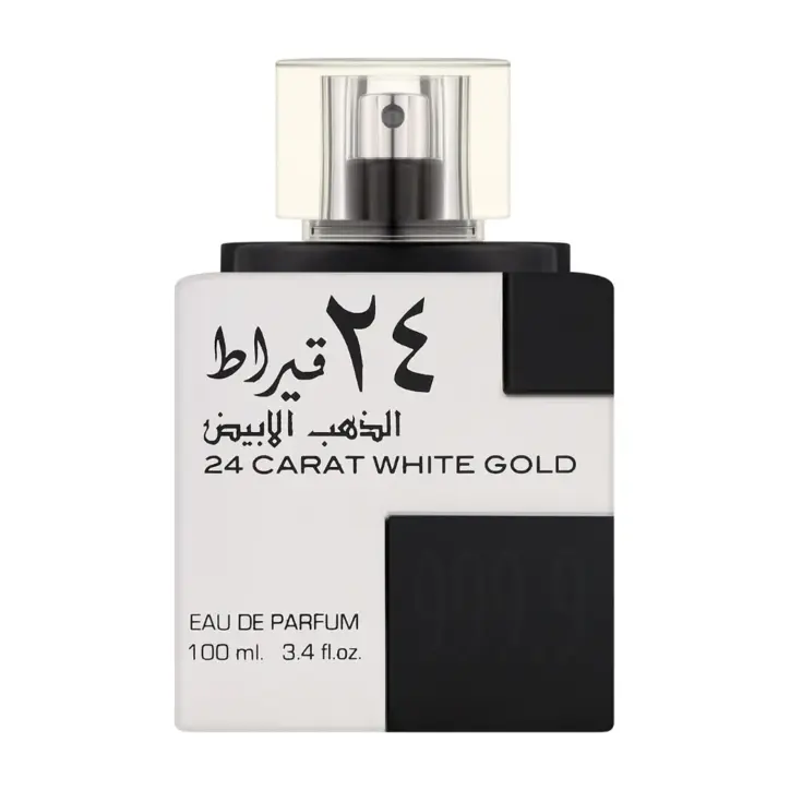 Lattafa 24 Carat White Gold